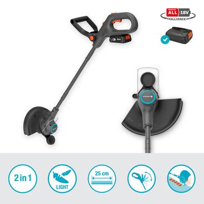 Set decespugliatore Gardena easytrim 2518v p4a