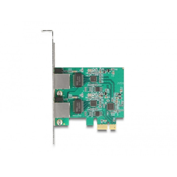 DELOCK PCI Express X1 Card a 2 X RJ45 2.5 Gigabit Lan Rt