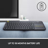 Tastiera touch wireless Logitech K400 Plus