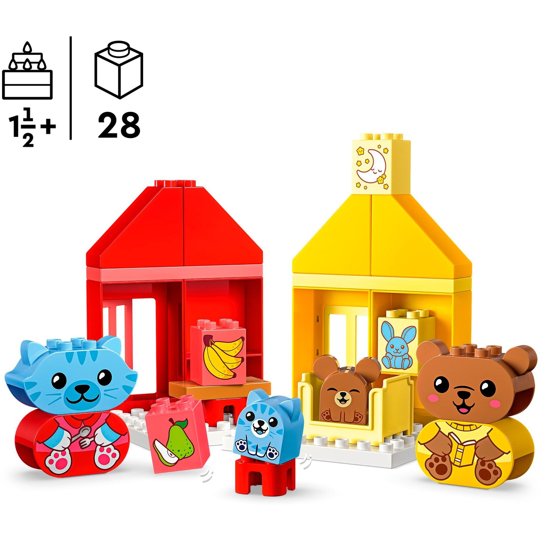 LEGO DUPLO LEGO DUPLO 10414 Mis primeros hábitos diarios comen y duermen