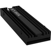 Icy box ib-m2hs-ps5 heatsink (zwart, m.2 ssd koellichaam voor playstation 5) - afbeelding 1