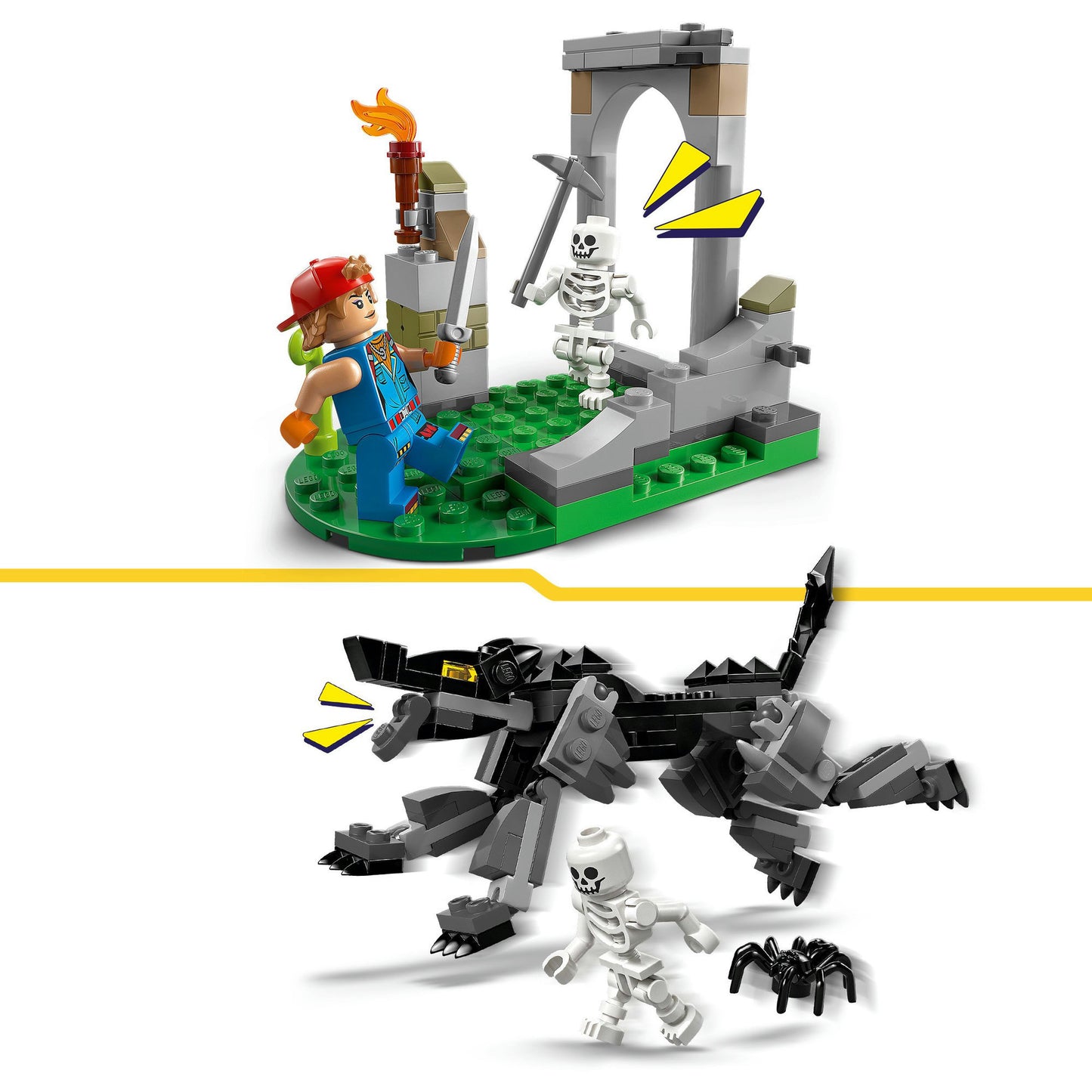Lego 77075 Fortnite Peely e Sparkplugs Camp