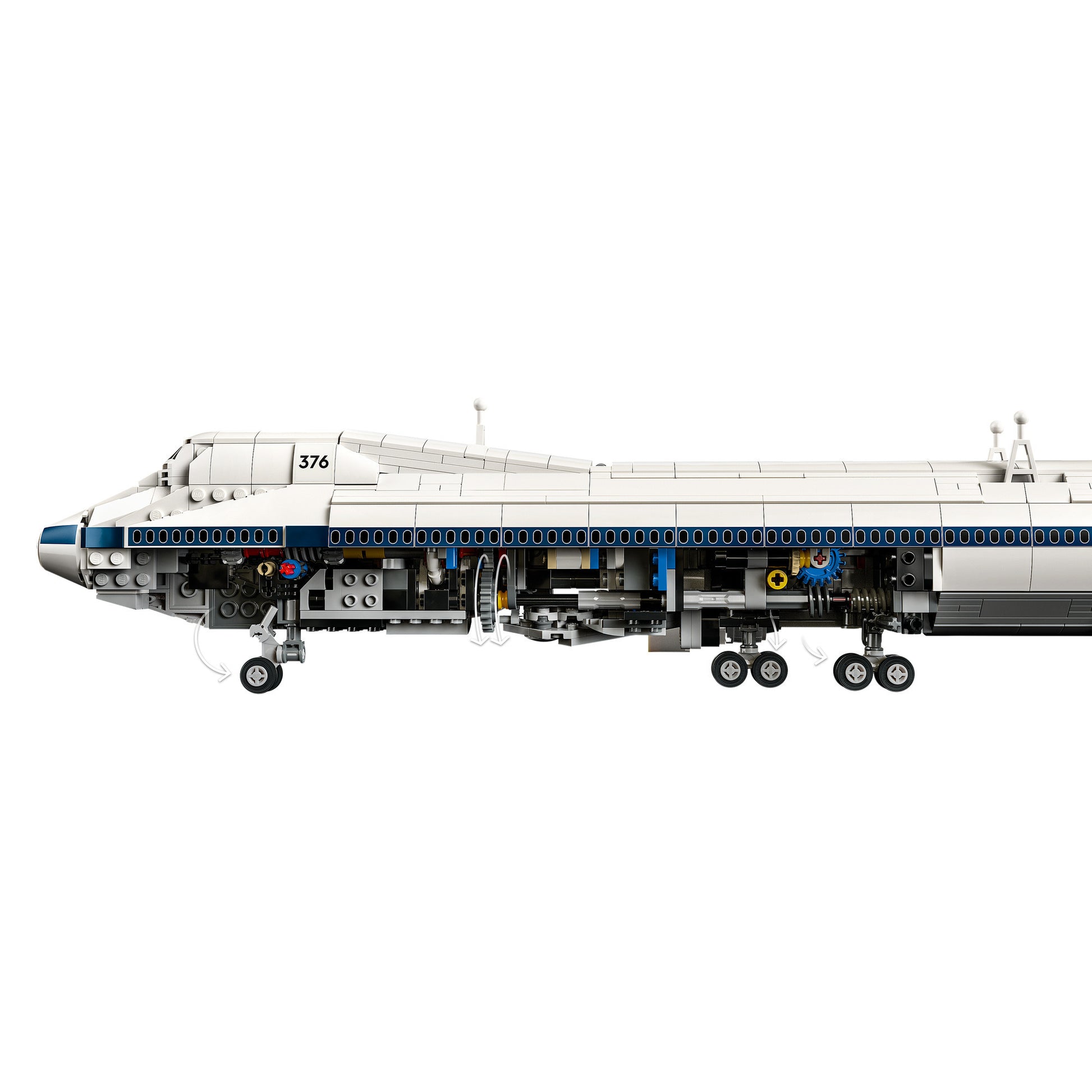 Icone Lego - Giocattolo per la costruzione di aerei da trasporto navetta (10360)