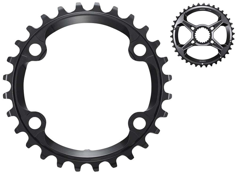 Shimano xtr fc-m9100 m9120 2x12-speed chainring