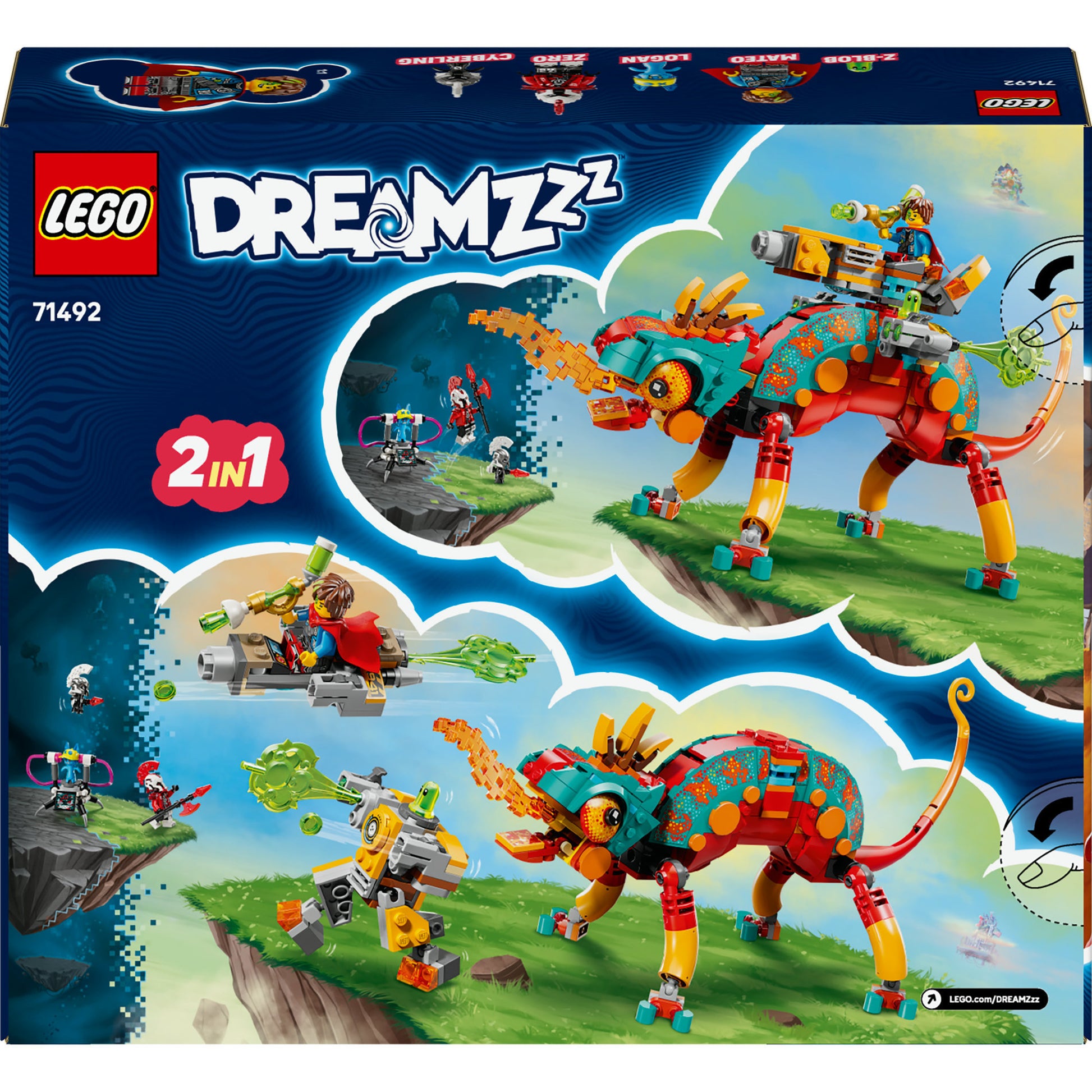 Lego 71492 Dreamzzz Mateo's Fire Cameon