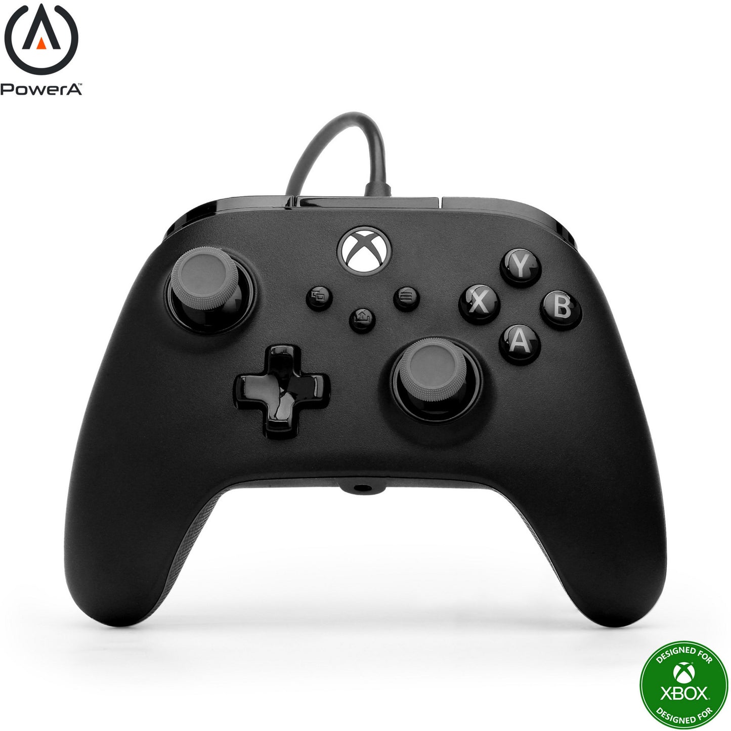 Vantaggio Powera plus controller cablato per xbox serie x|s (nero, xbox serie x|s, xbox one, PC)