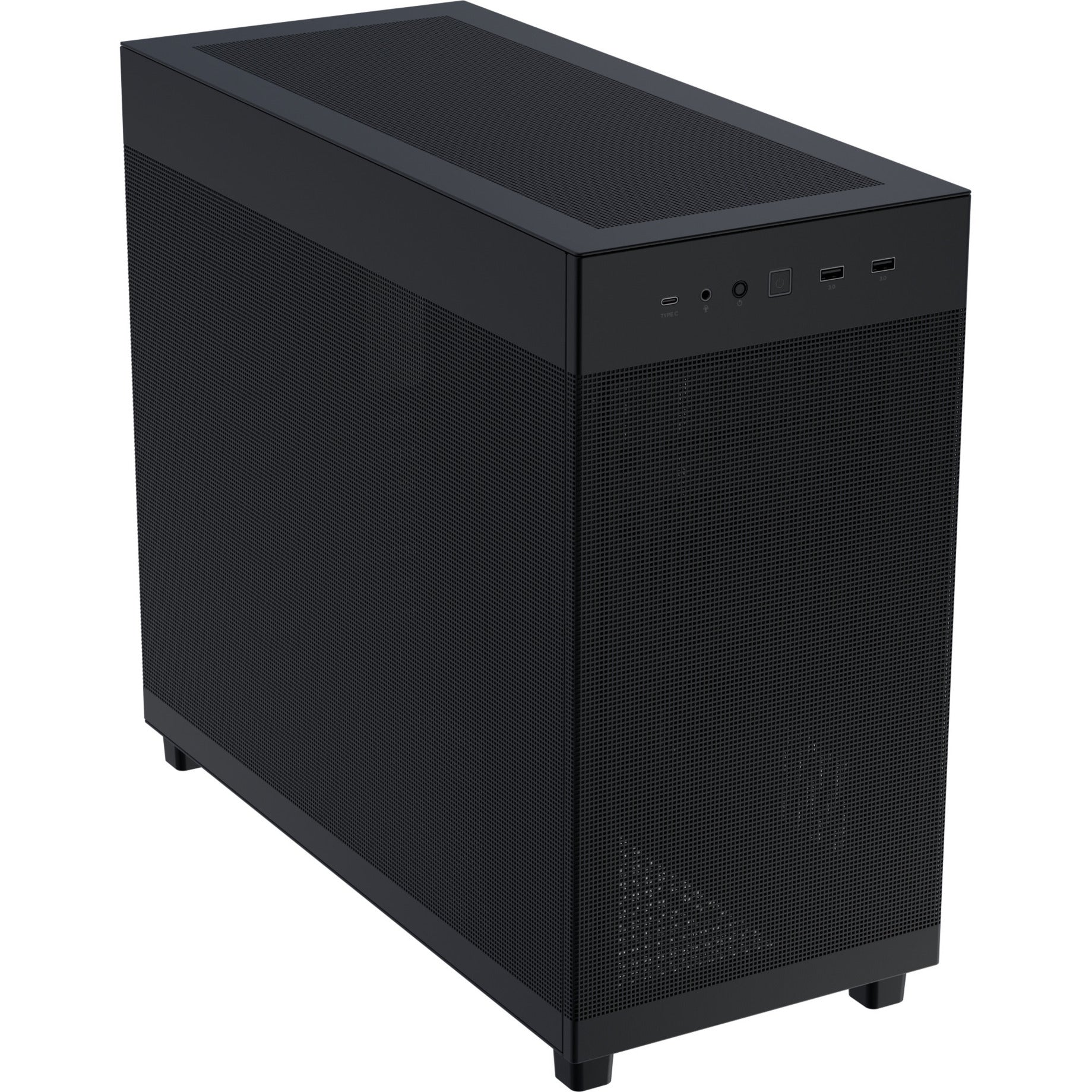 Asus Prime Ap303 - Alloggiamento Midi Tower con pannello a rete (nero | 2x USB-A | 1x USB-C)