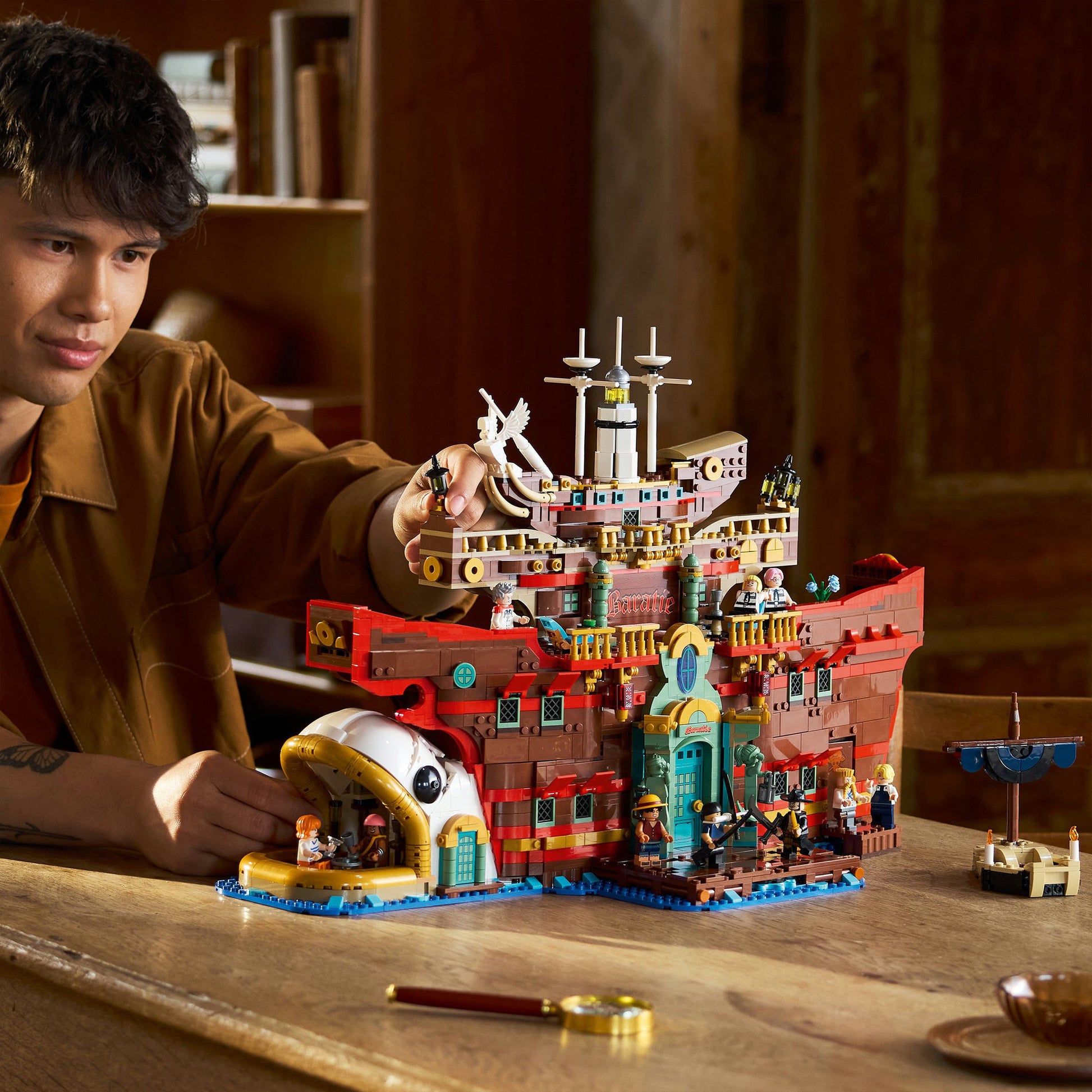 LEGO 75640 ONE PIEZA El restaurante flotante Bara