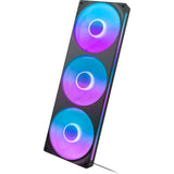 Nzxt f360 rgb core case fans (zwart, 3 stuks, 360 x 120 x 26 mm) - afbeelding 2