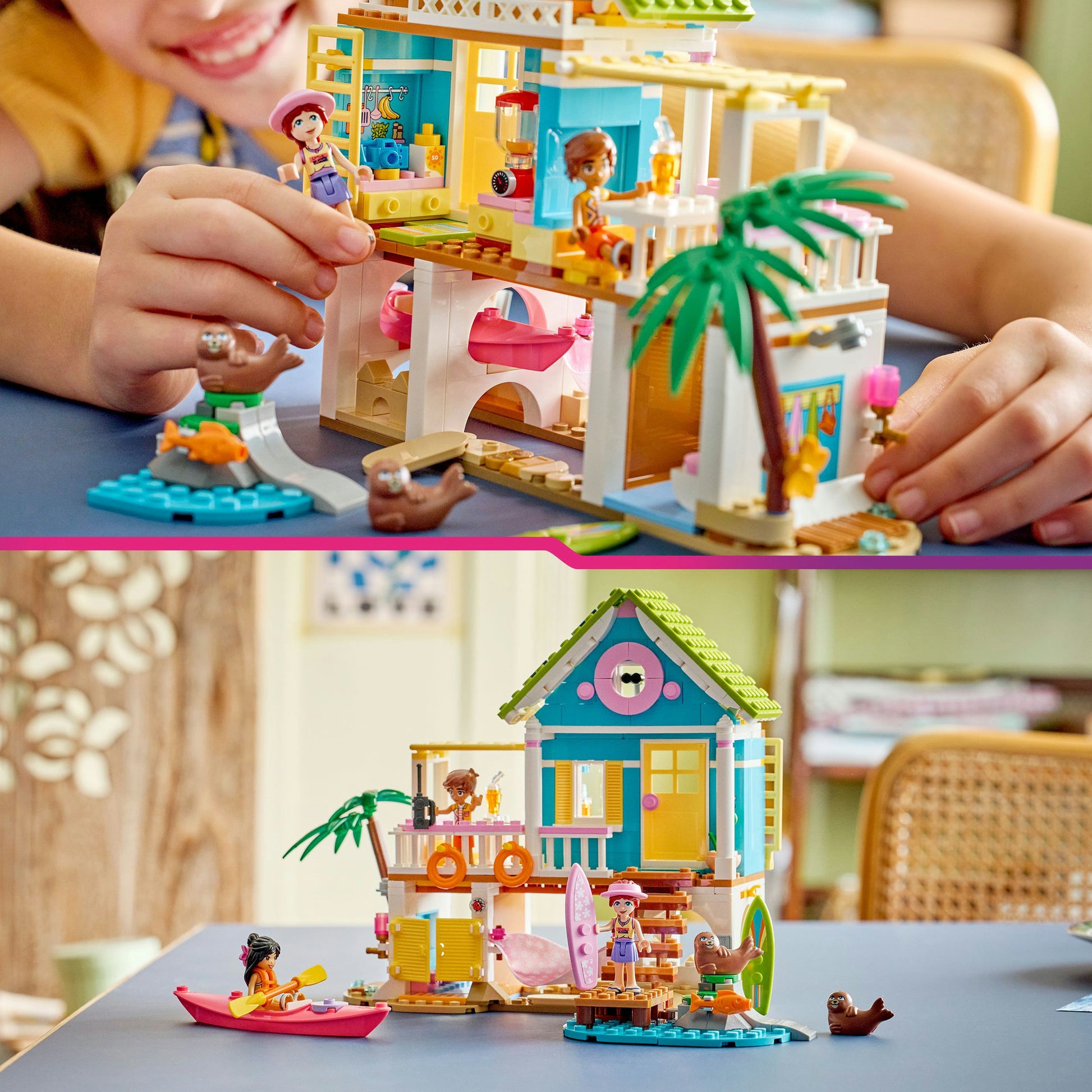Lego friends 42699 casa de playa con focas