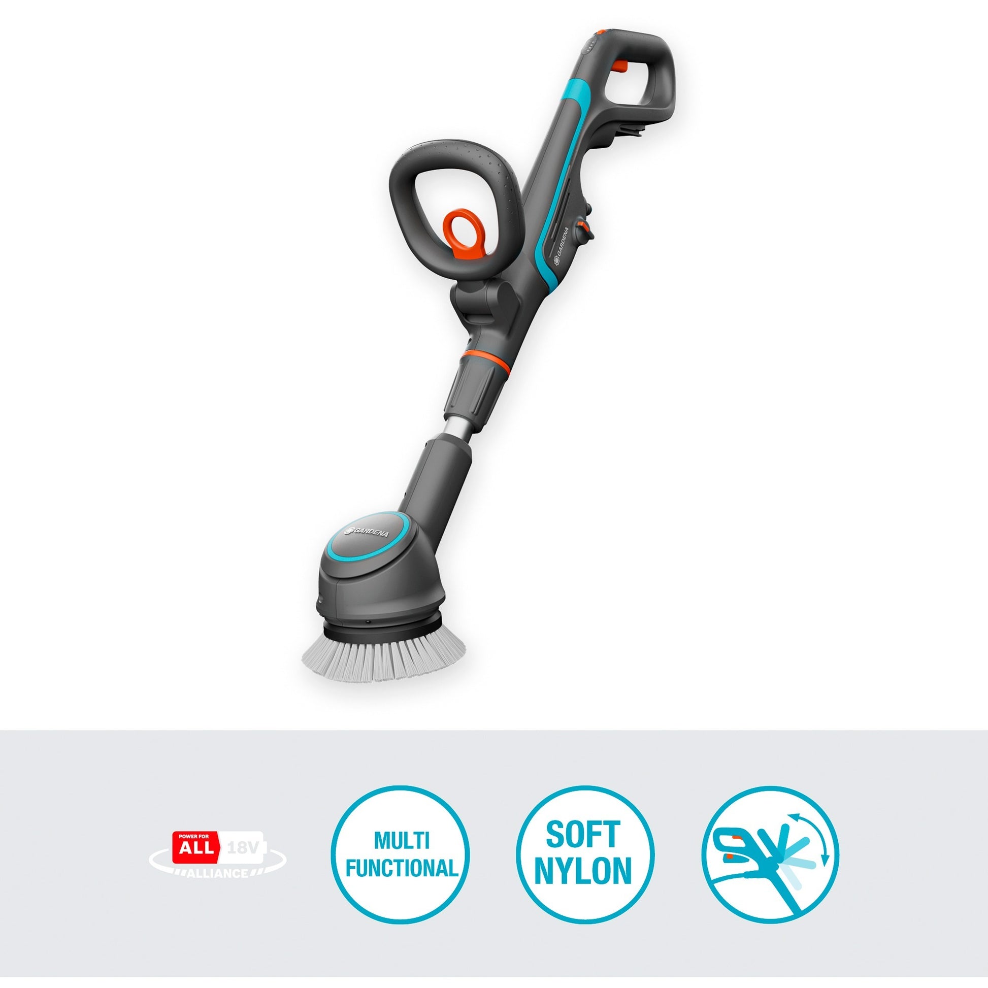 Gardena Aquabrush Batería Compact Multi-Cleaner 02 18V P4A SO