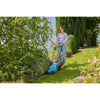 Gardena grasmaaier easymax 32 18v (turquoise grijs, 1x systeemaccu p4a pba 18v 72, 1x snellader p4a al 1830 cv inbegrepen)