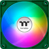 Thermaltake ct120 ex argb sync ventola di raffreddamento per PC racing green (pacchetto da 3 ventole) ventole per case (verde, 3 pezzi, 120 x 120 x 25 mm, pwm)