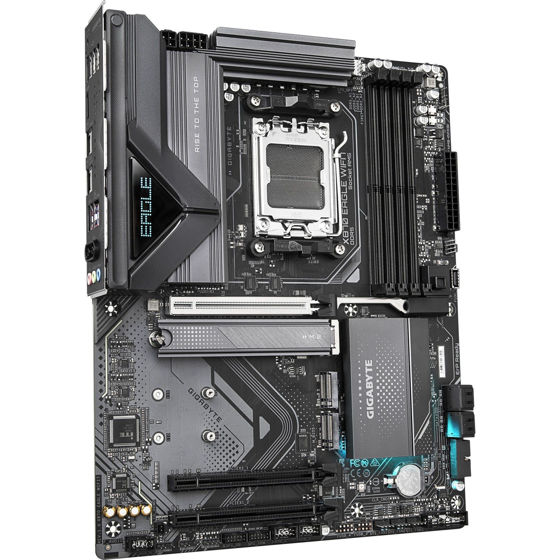 Gigabyte x870 Eagle WiFi7, ATX, AMD AM5, 4x Dimm DDR5, Dual USB4 Type-C, 2,5 GBE, Wi-Fi7