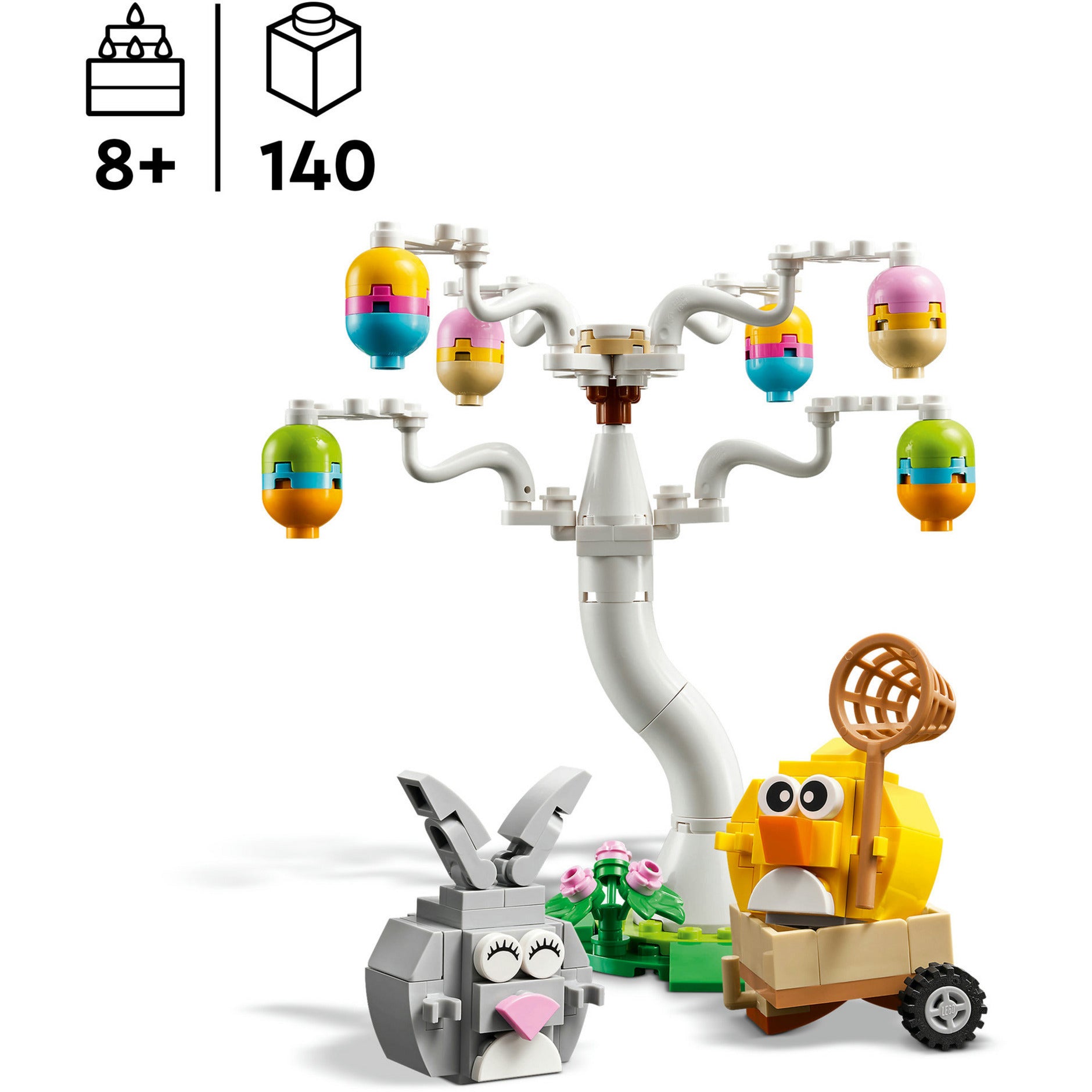 Lego Classic 40808 Caccia alle uova con coniglio e pulcino