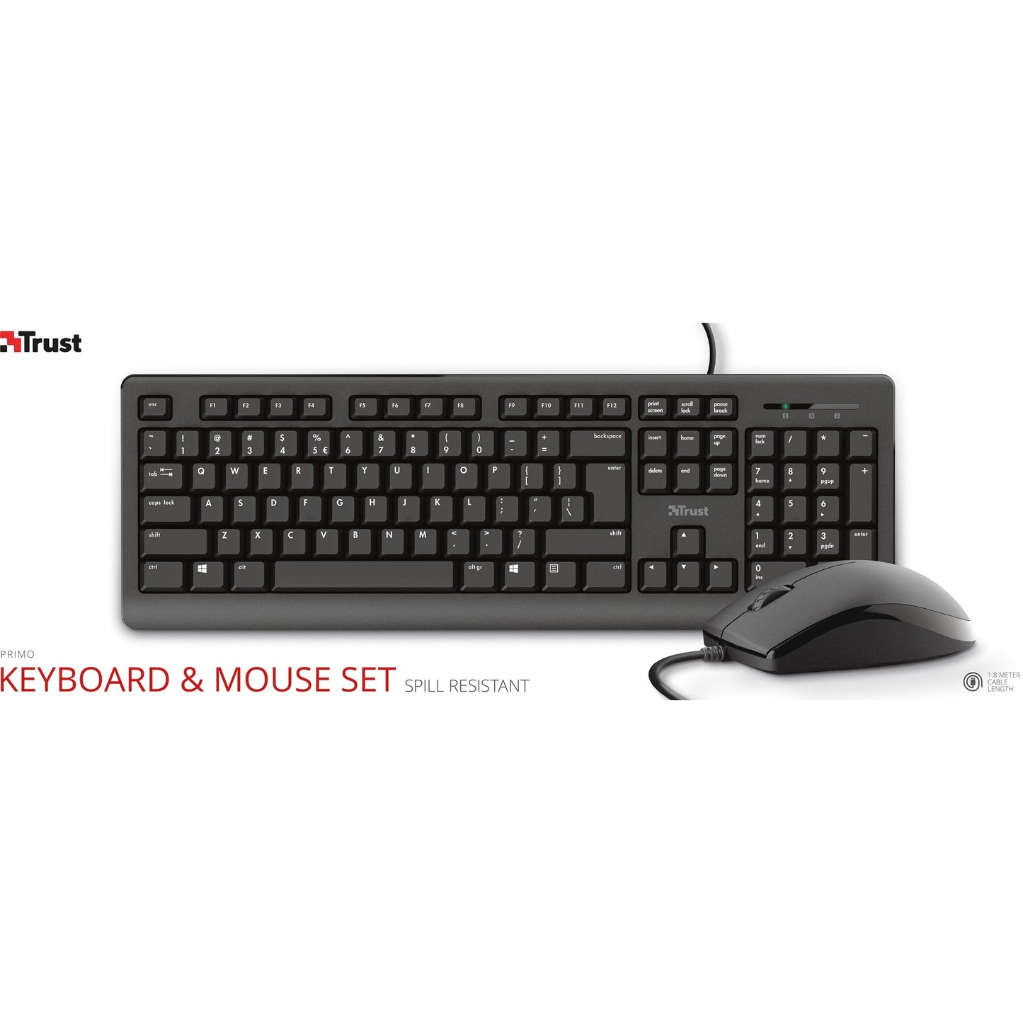 Trust Keyboard Mouse Set