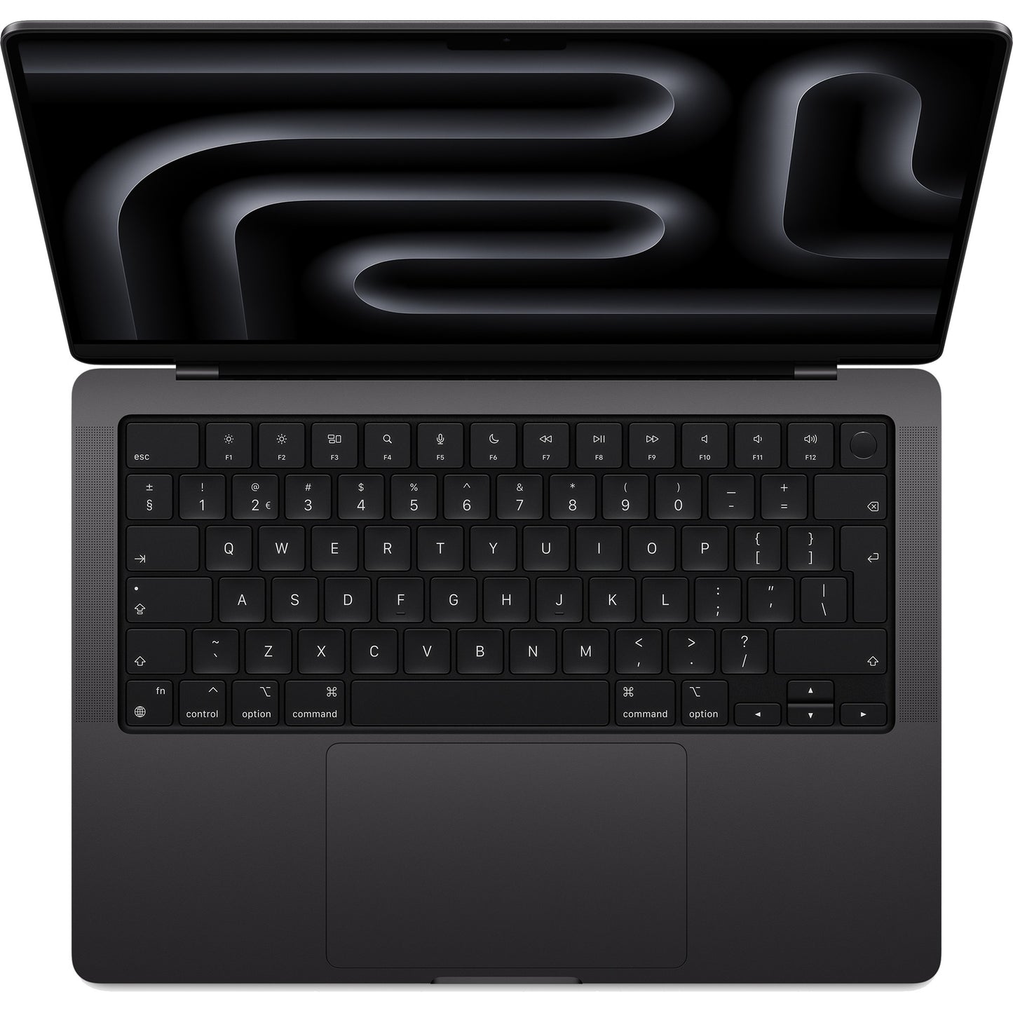 Apple macbook pro 2023 14 (mrx43n a) refurbished laptop (zwart | m3 pro 12 core | 18‑core gpu | 18 gb ram | 1 tb ssd)