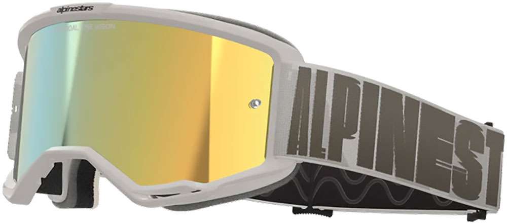 Alpinestars vision 5 Hollow (mirror gold) - maschera da mtb