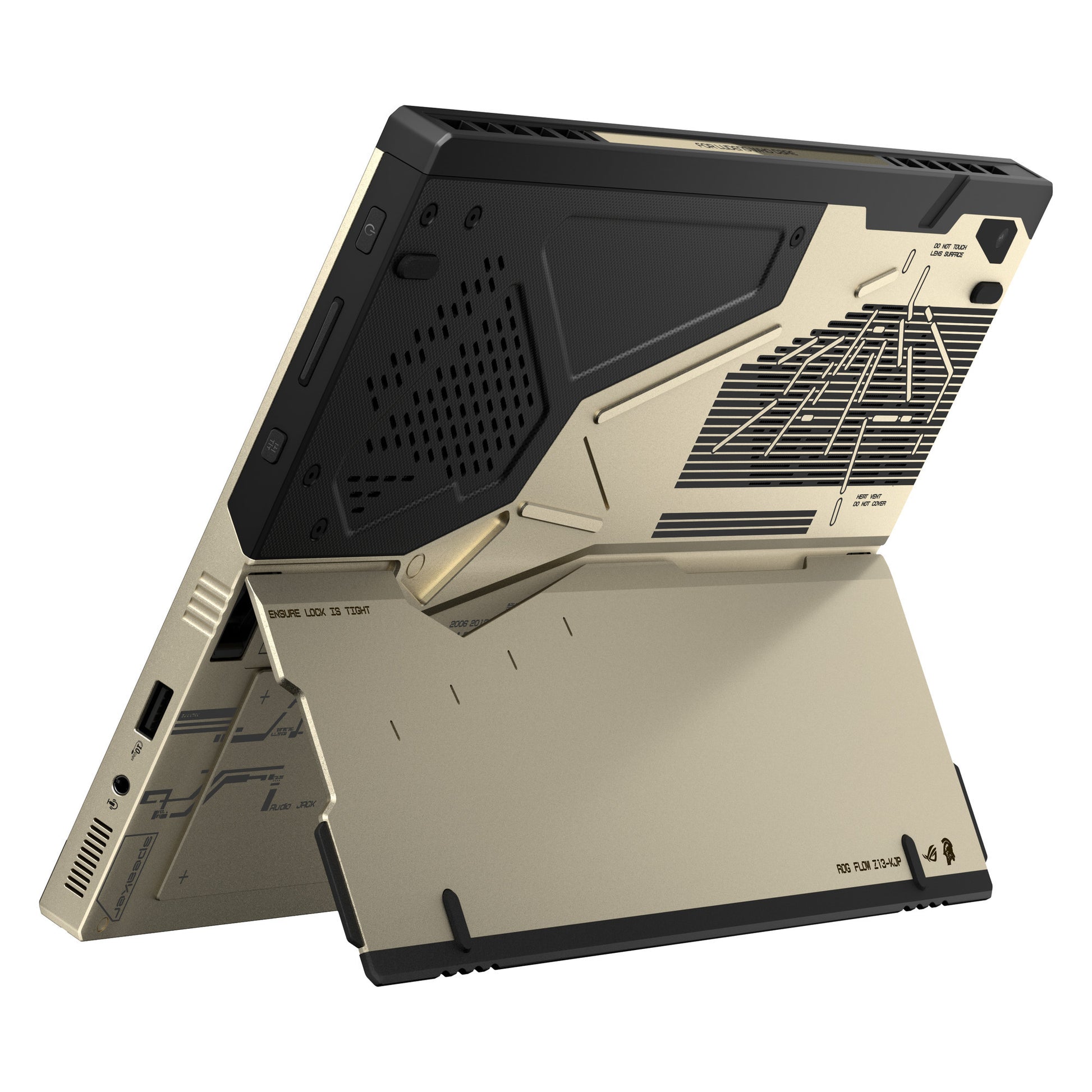 Asus rog flow z13-kjp gz302eac-ru178w 13.4 laptop da gioco 2 in 1 (oro nero | ryzen al max+ 395 | radeon 8060s | 128 GB | 1 TB SSD | touch)