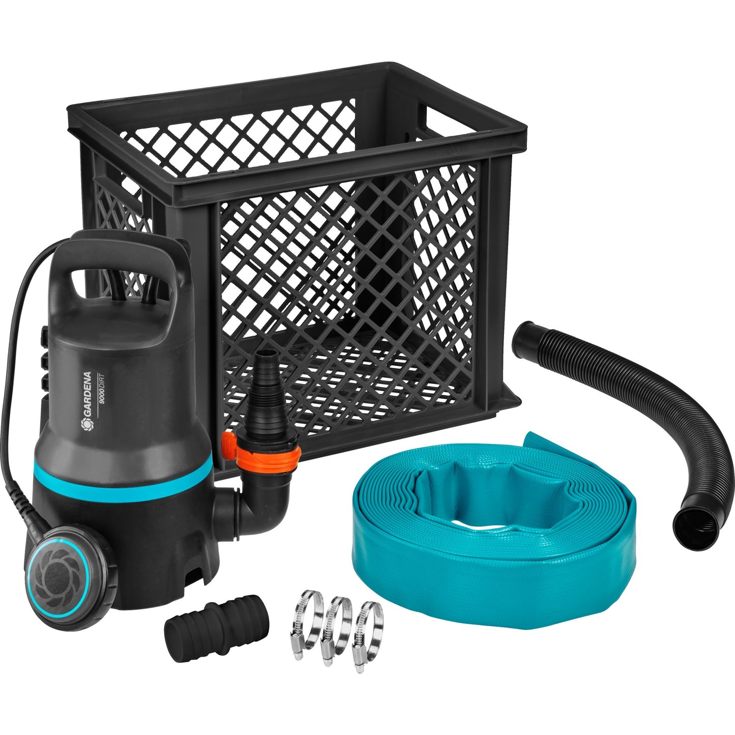 Pompa delle acque reflue di gardena 9000 set