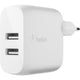 Belkin Boost Charge 2-Poort USB-A Wall Loader
