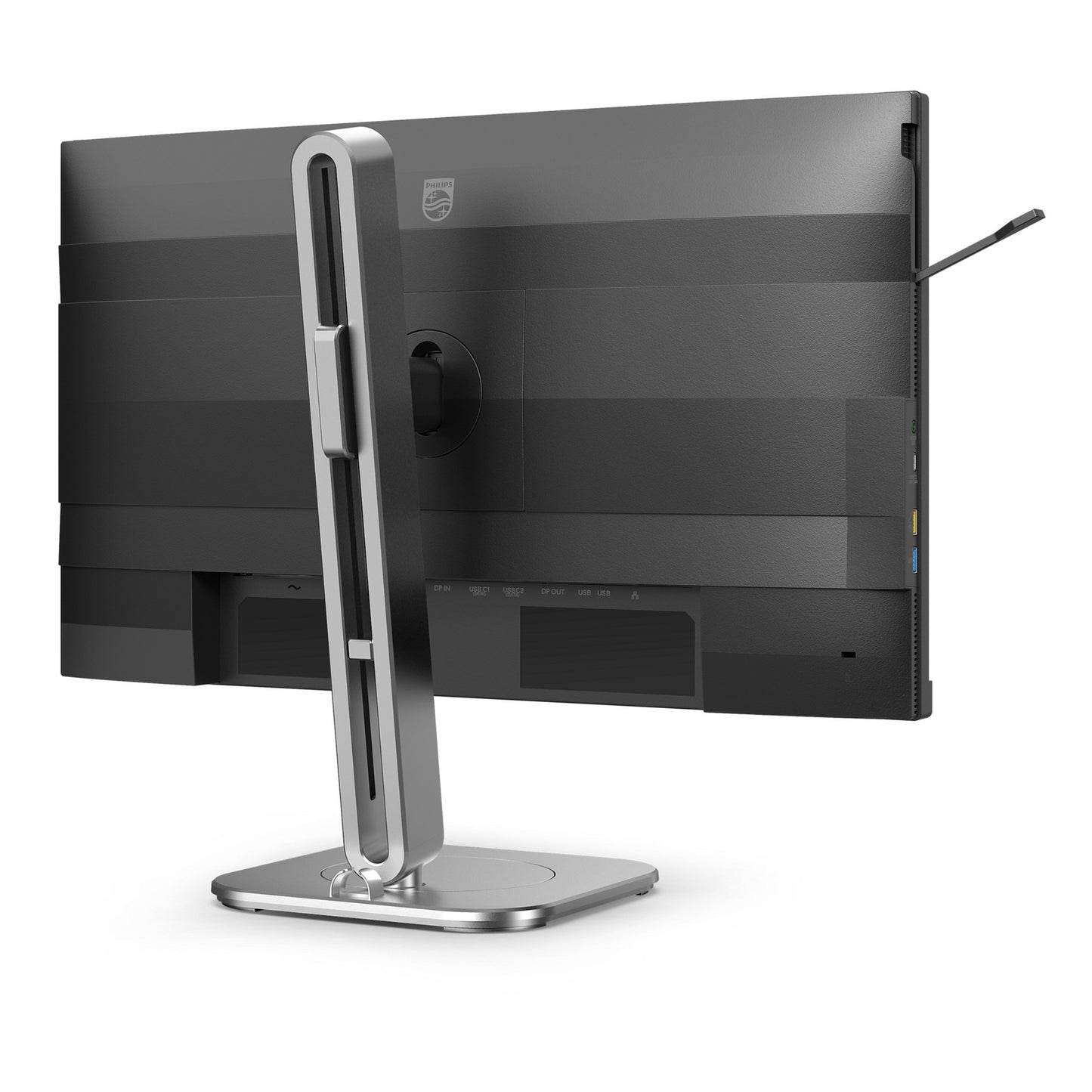 Monitor Philips 24b2g5301 23,8 (nero argento, VGA, HDMI, porta display, USB-C, LAN, audio, 100 Hz)