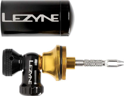 Blaster tubeless Lezyne co2 nero-oro