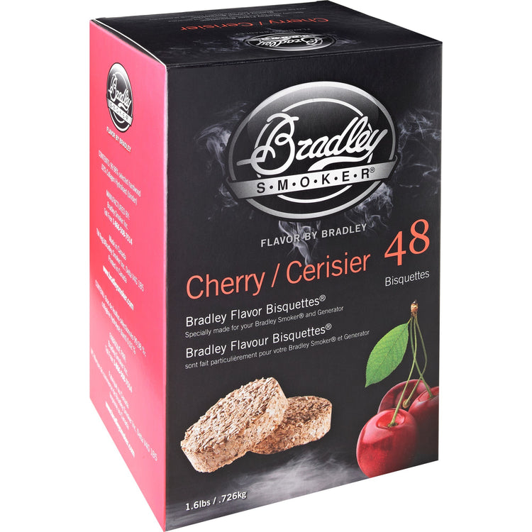 Bradley cherry wood briketten rookhout (48 stuks)