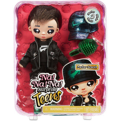 Mga entertainment na! na! na! surprise teens fashion doll - parker scorch (dragon boy) pop