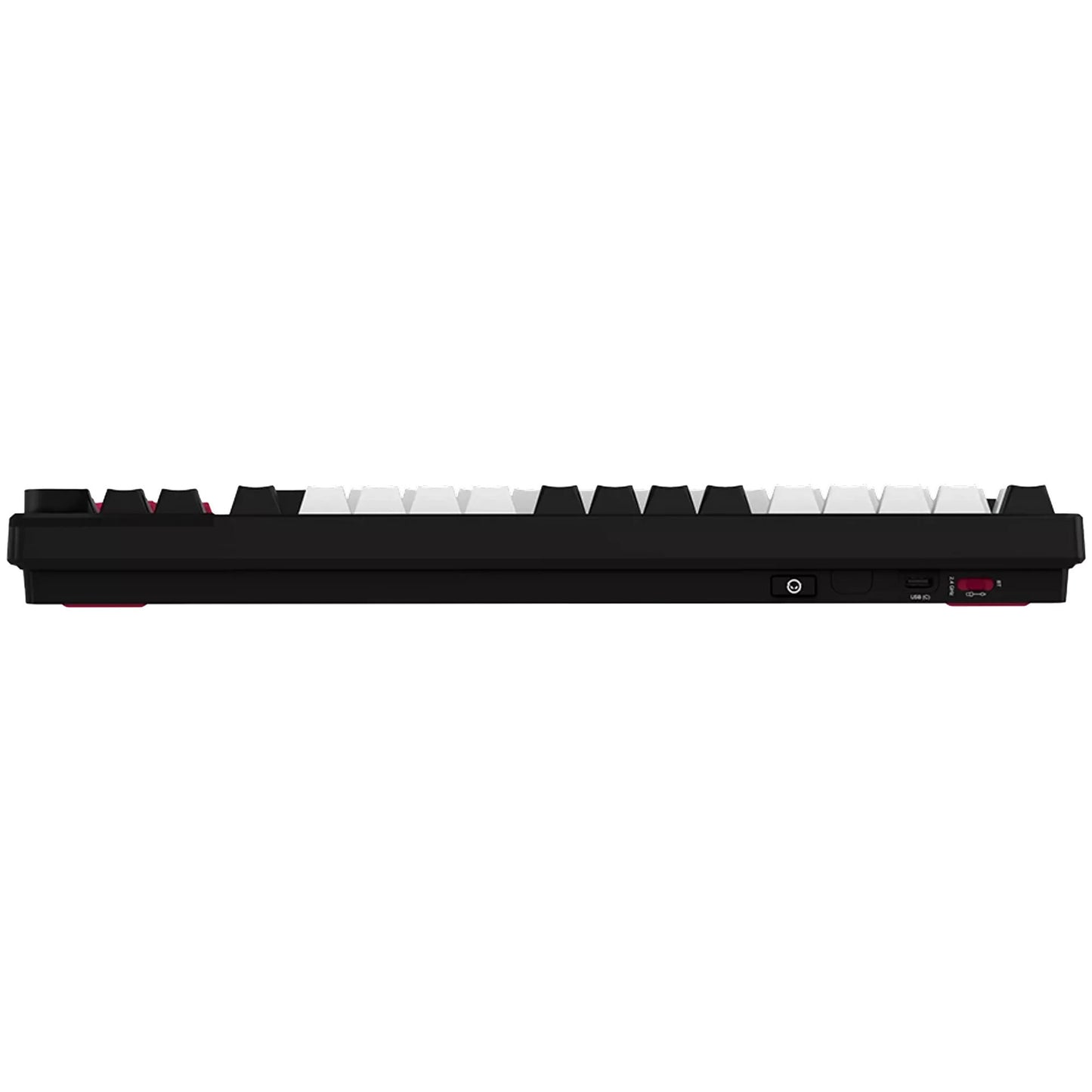 Lorgar kbp70tklw, teclado para juegos (negro, diseño estadounidense, logar toxic purple, tkl, rgb, intercambiable en caliente, pbt double-shot, bluetooth 2.4ghz usb)