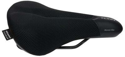 Terry Saddle Fisio Climavent Max Gel Ladies Black