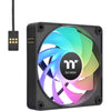 Thermaltake CT120 EX Ventola di raffreddamento per PC con sincronizzazione inversa Arbb (pacchetto da 3 ventole) Ventole per case (Nero, 3 pezzi, 120 x 120 x 25 mm, PWM)
