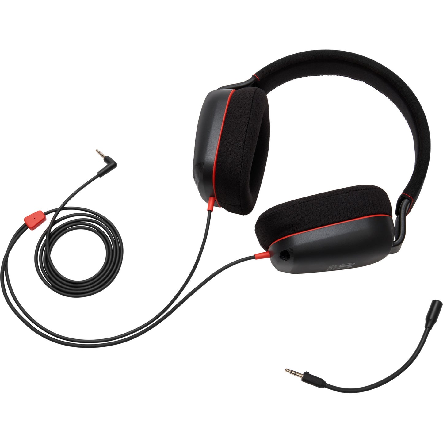 Powera wired stereo headset for Nintendo Switch 2 over-ear gaming headset (black red, Nintendo Switch 2, Nintendo Switch – OLED model, Nintendo Switch, Nintendo Switch Lite)
