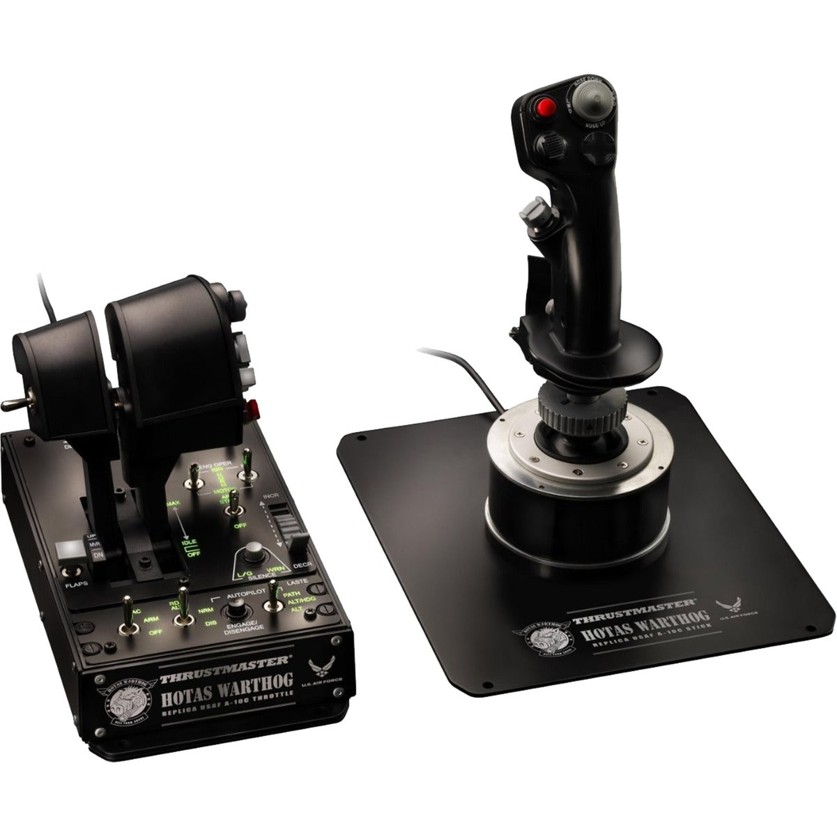 Gioioso e farfalla di Thrustmaster Hotas Warthog