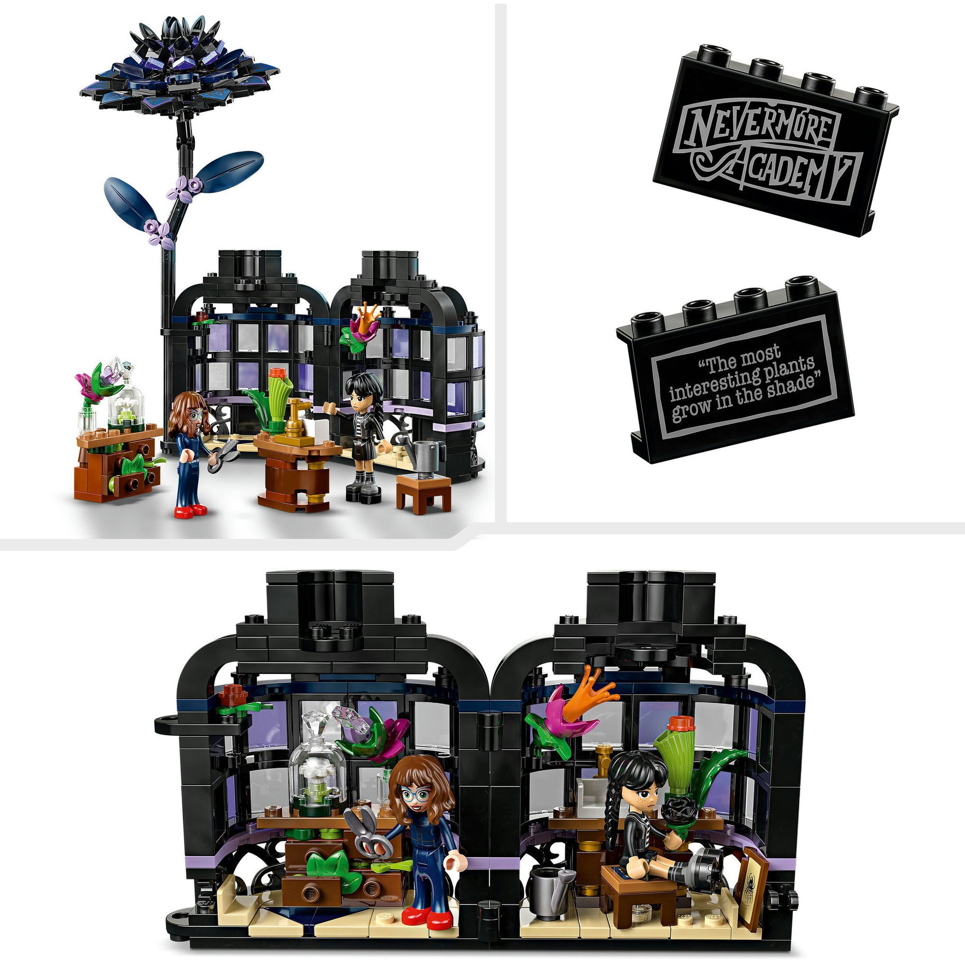 Lego 76784 Miércoles Dalia Negra