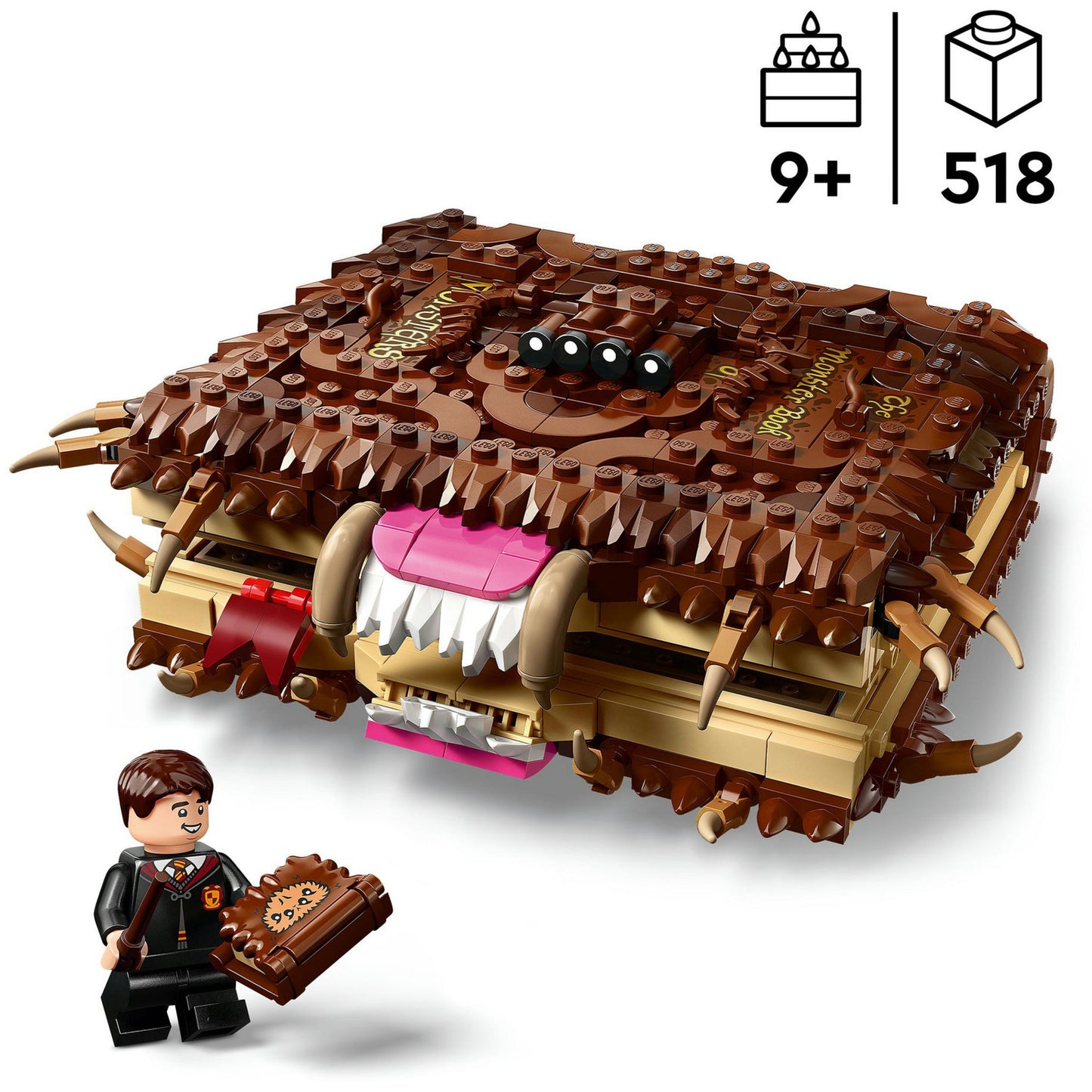 Lego 76449 Harry Potter il libro dei mostri mostruosi