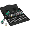 Wera 8100 sa 9 zyklop speed-ratelset gereedschapsset (zwart groen, 1 4 -aandrijving, 28-delig)