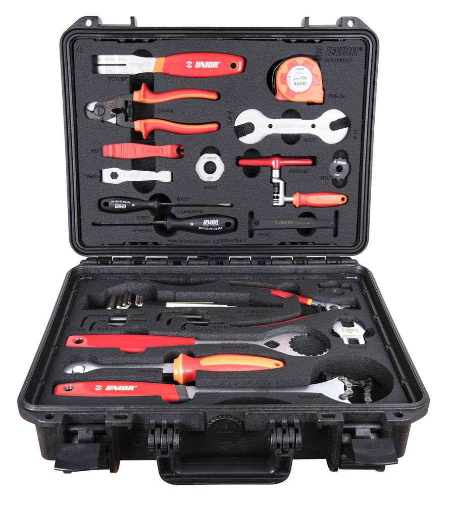 Unior tools kit de herramientas para el hogar diy en estuche 1600homekit-us