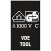 Waa kraftform kompakt vde 16 torque extra delgado 1 herramienta