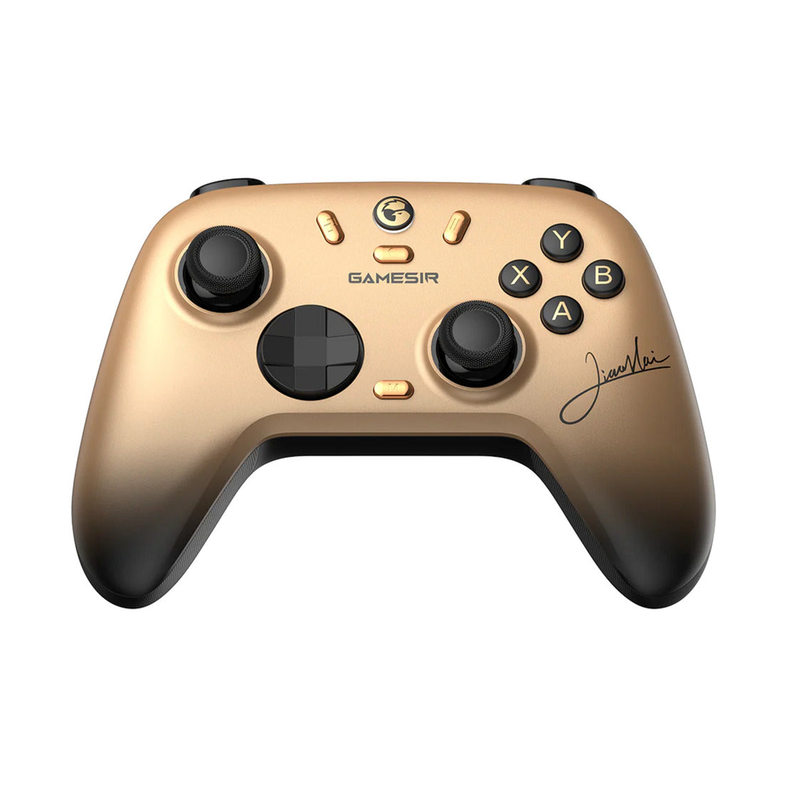 Gamesir Nova 2 Lite Controller di gioco wireless multipiattaforma Champion Edition (Oro Nero, Switch, PC, Android e iOS, Bluetooth USB da 2,4 GHz)