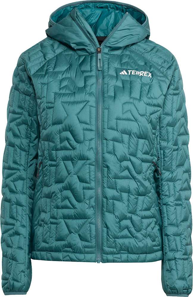 Adidas xperio primaloft loose - women's hooded jacket
