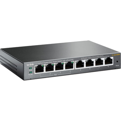 Tp-link tl-sg108pe switch (zwart)