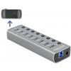 Delock USB 3.2 Gen 1 Hub con 7 porte