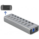 Delock USB 3.2 Gen 1 Hub con 7 porte - afbeelding 2