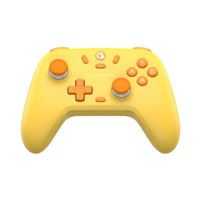 Mando multiplataforma Gamesir Nova Lite (Amarillo, PC, Steam, Android, iOS, Switch, Bluetooth 2,4 GHz USB)