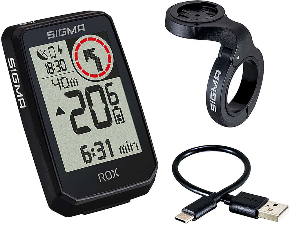 Sigma Bicycle Computer ROX 2.0 Endurance Black