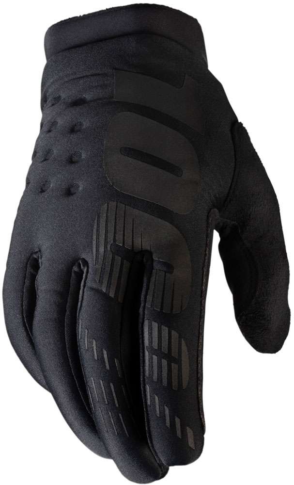100% brisker - guantes térmicos mtb para niños