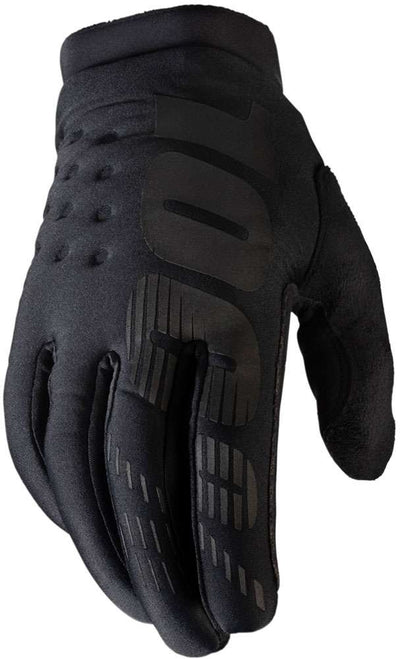 100% brisker - guantes térmicos mtb para niños