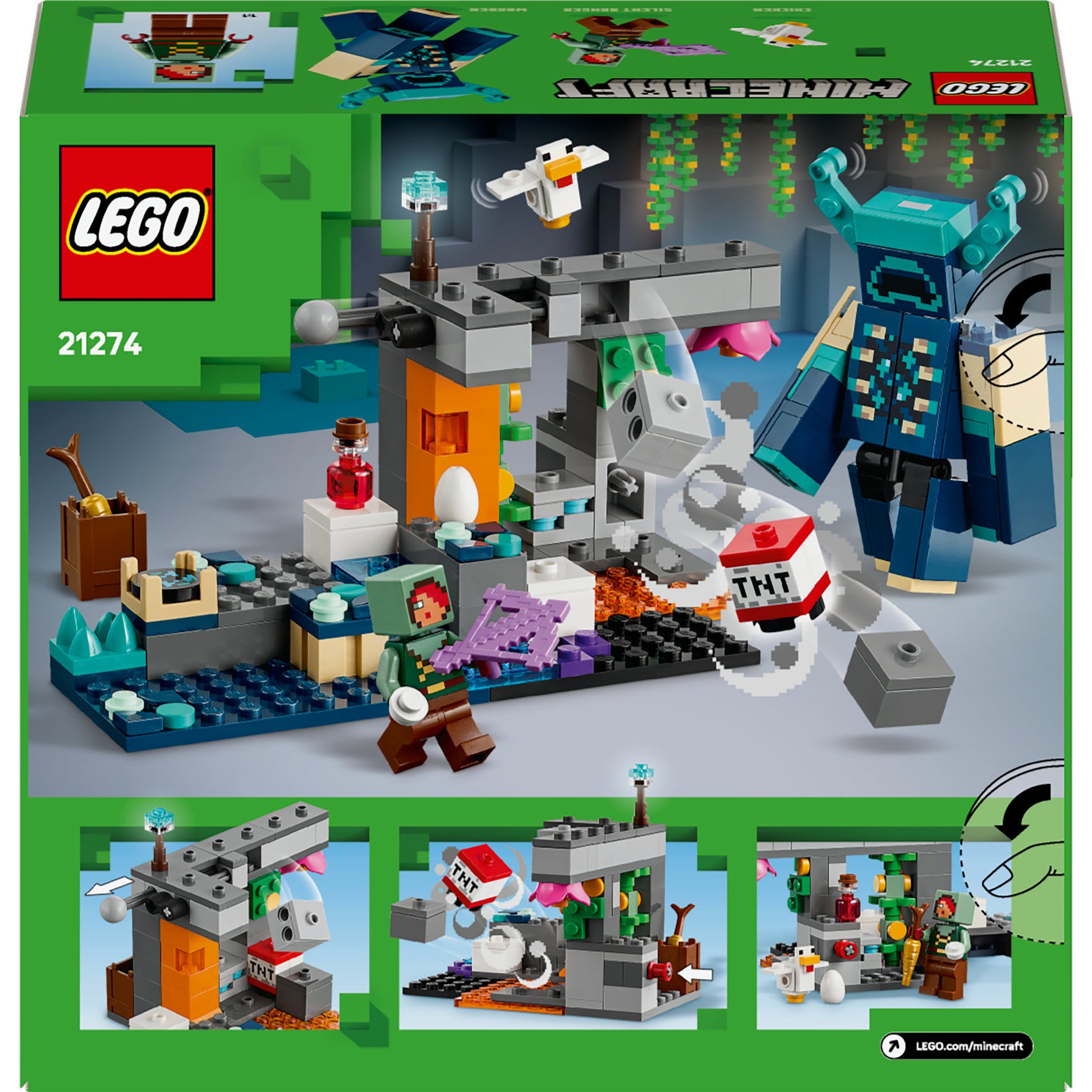 LEGO 21274 Minecraft Incontro con il supervisore