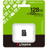 Kingston Canvas Select Plus Tarjeta de memoria MicroSDXC de 128 GB (negra, UHS-I U1, Clase 10, V10)